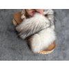 ARCTIC FOX Fur Sandals – Luxury Edition