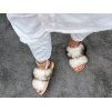 ARCTIC FOX Fur Sandals – Luxury Edition