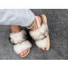 ARCTIC FOX Fur Sandals – Luxury Edition