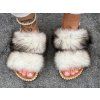 ARCTIC FOX Fur Sandals – Luxury Edition