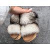 ARCTIC FOX Fur Sandals – Luxury Edition