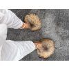 RACCOON Luxury Slides Gold – Natural Edition