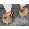 RACCOON Luxury Slides Gold – Natural Edition