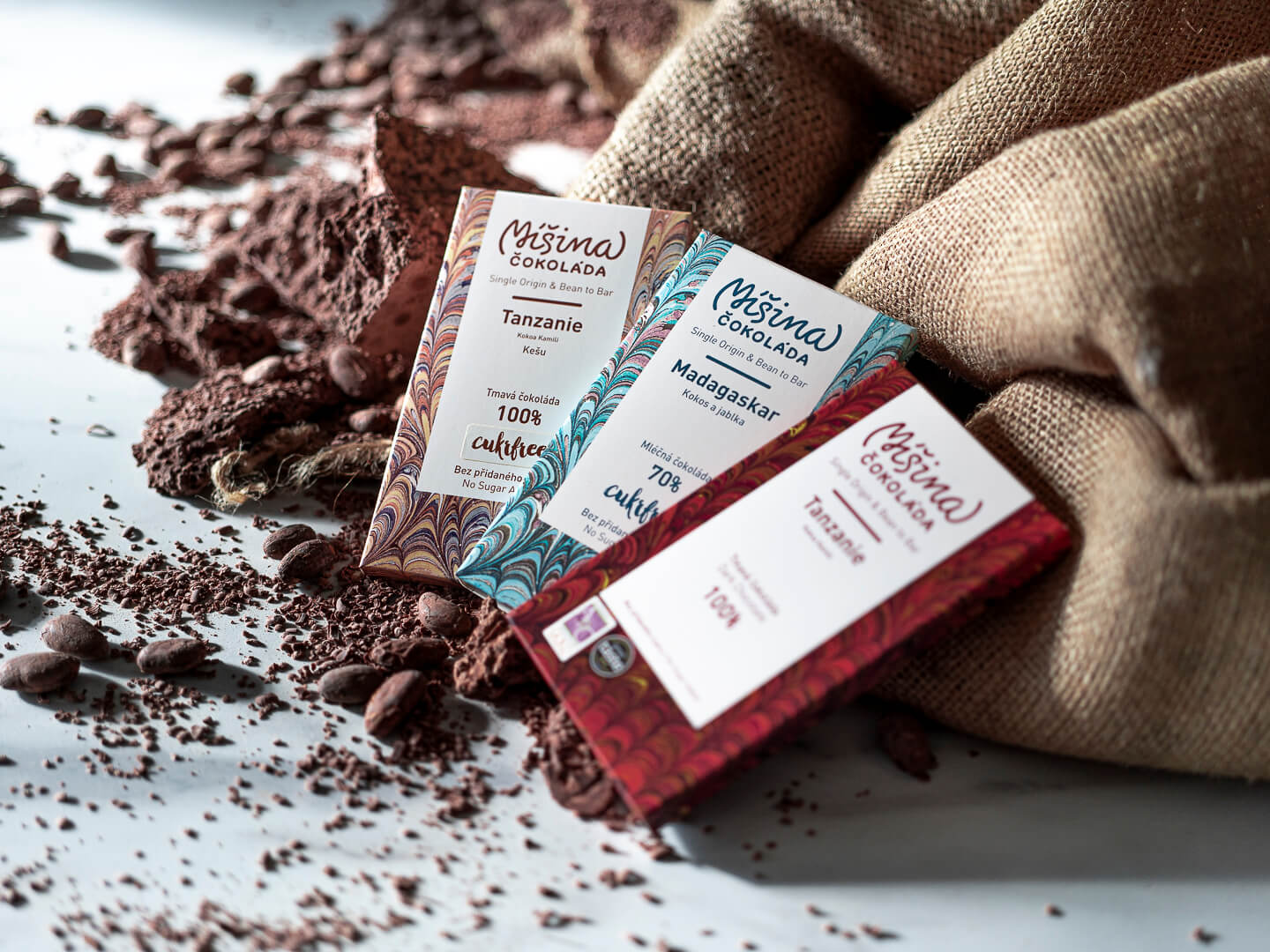 High-percentage chocolates