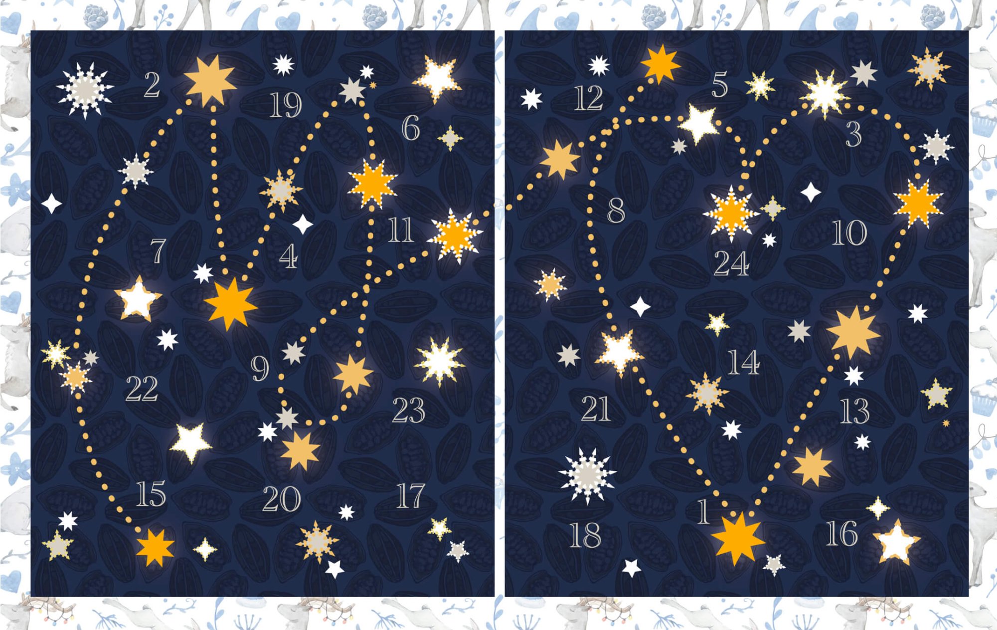 Čokoládový adventní kalendář 2025