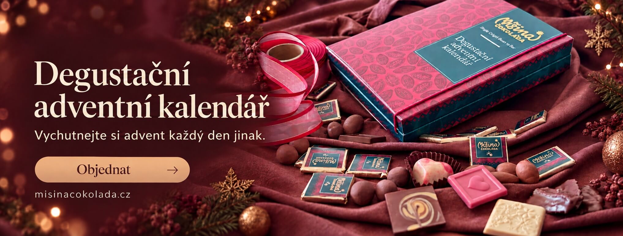 Čokoládový adventní kalendář