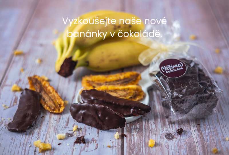 Banánky v čokoládě