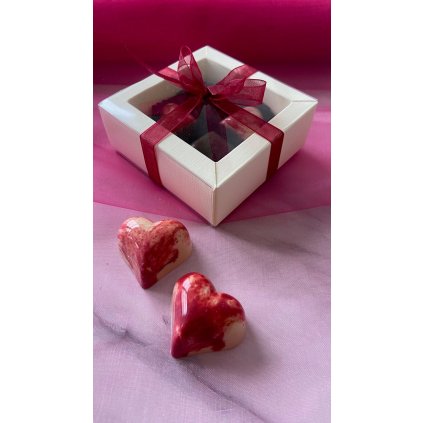 Srdíčka lásky čokoládové pralinky