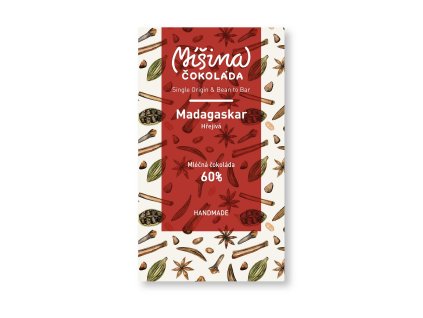 Čokoláda Madagaskar hřejivá