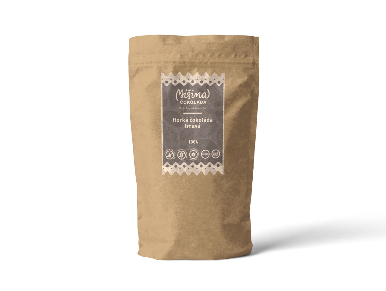 Míšina čokoláda Horká čokoláda Tanzanie 100 % 1kg