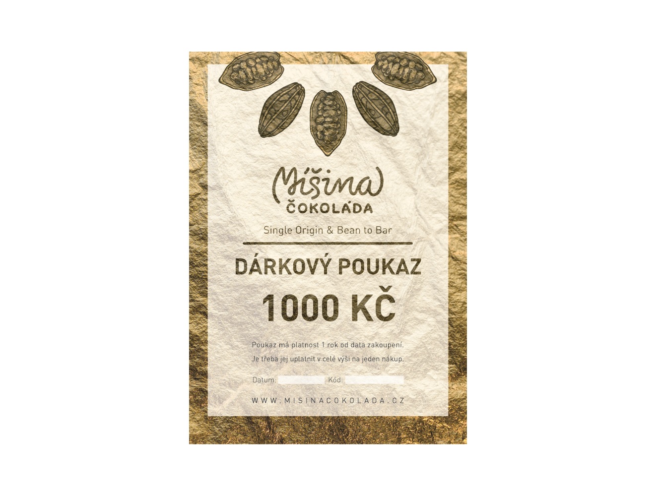 Levně Dárkový poukaz 1000 Kč