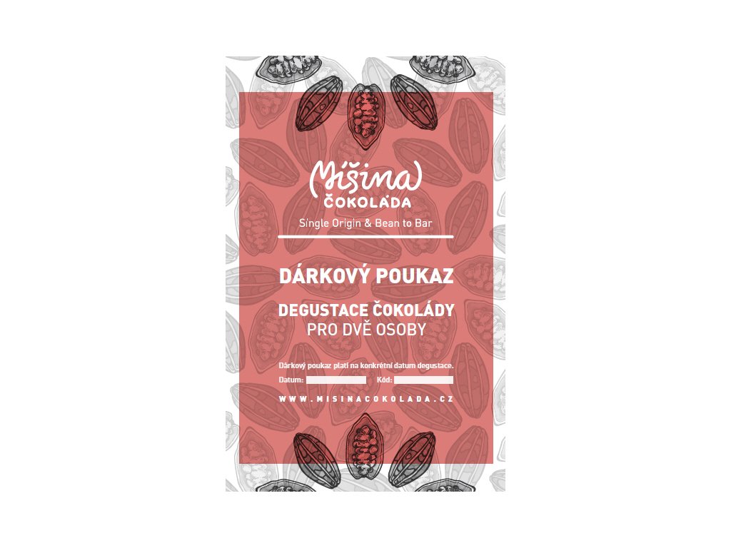 Levně Degustace čokolády pro dva Termíny degustace čokolády: 12. 11. 2026 v 18 hod.