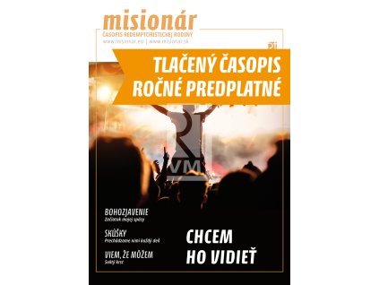 Misionar predplatne rocne tlacene