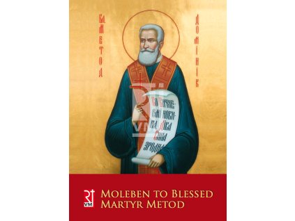 Moleben to blessed martyr Metod obalka