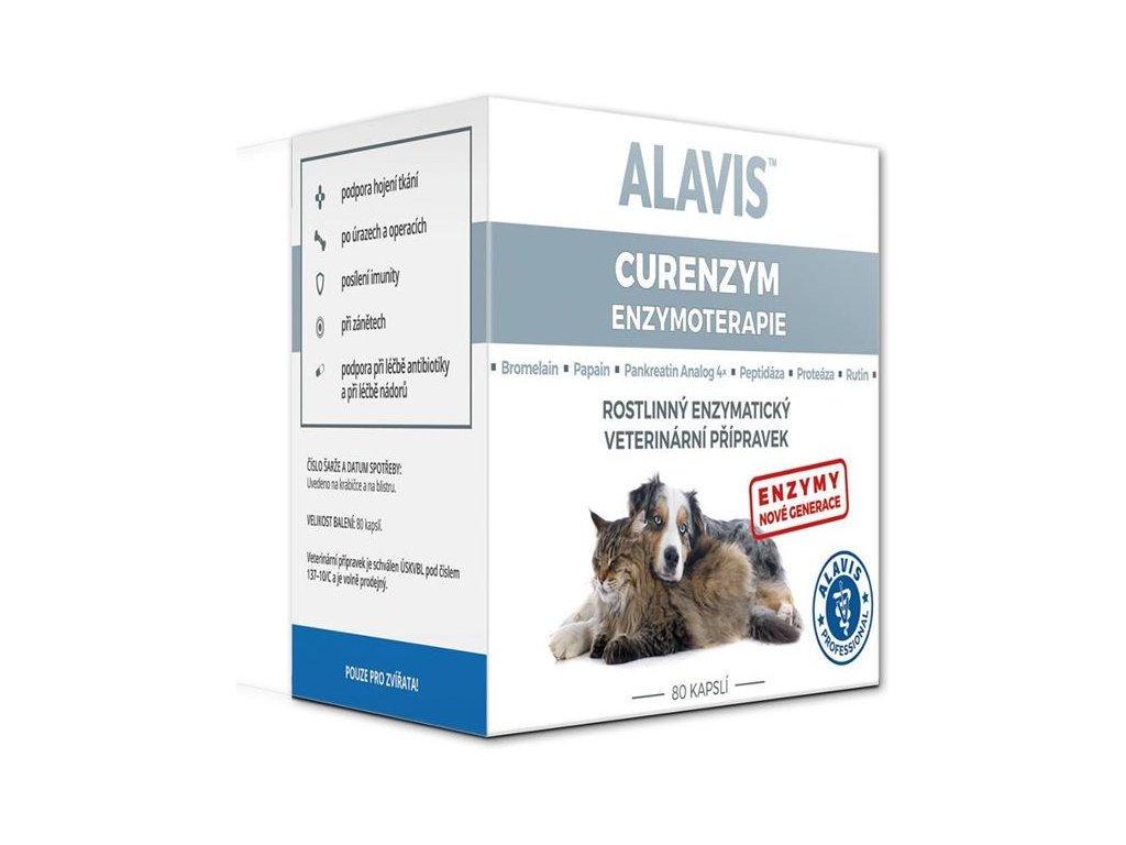 Alavis Curenzym Enzymoterapie cps 80