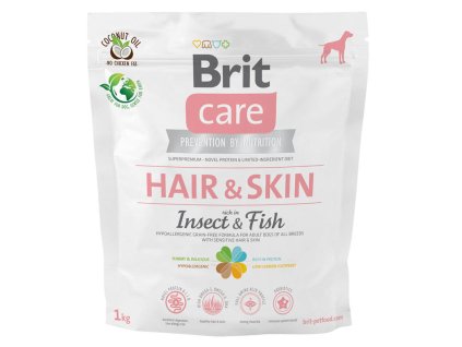 Brit Care Dog Hair&Skin Insect&Fish 1 kg