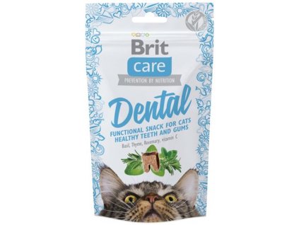 Brit Care Cat Snack Dental 50 g