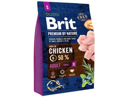 Brit Premium by Nature Dog Adult S 3 kg