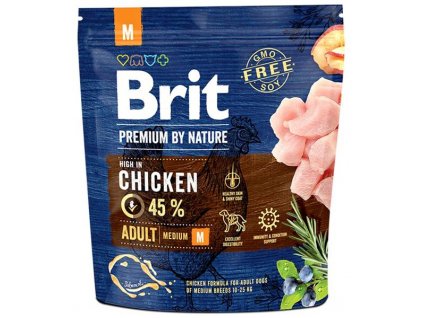 Brit Premium by Nature Dog Adult M 1 kg