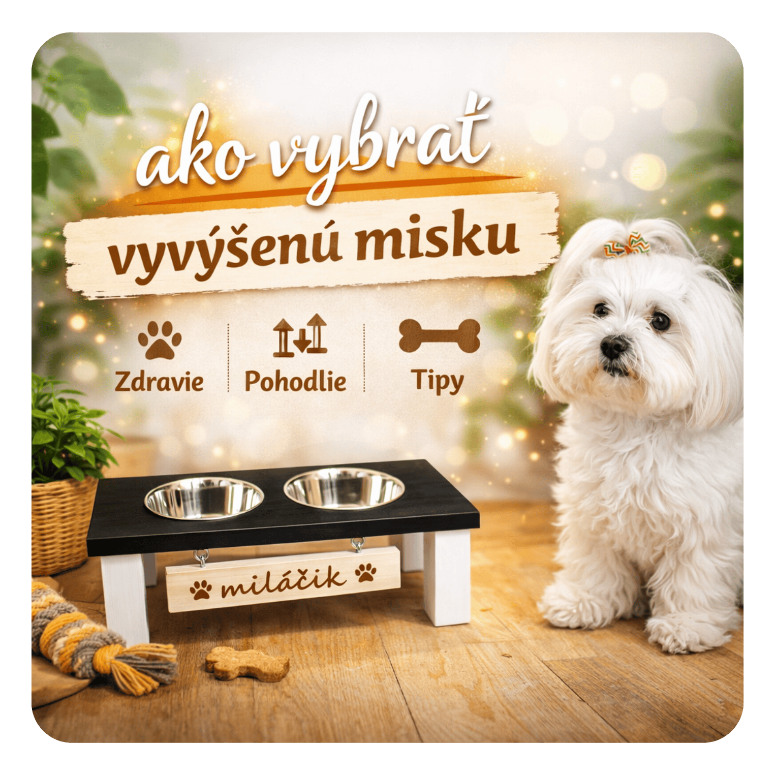 Ako vybrať vyvýšenú misku pre psa