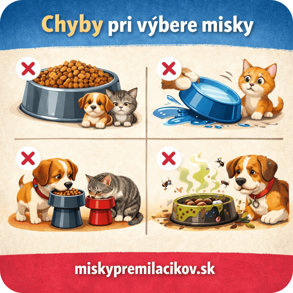 Najčastejšie chyby pri výbere misky pre psa a mačku: Na tomto záleží viac, než si myslíte