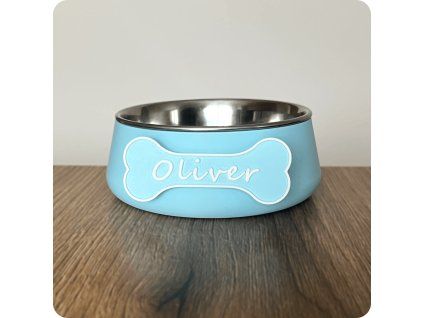 Miska romantic modra S (1)