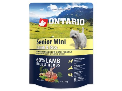 Ontario senior mini lamb rice