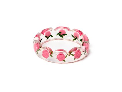Splendette Rose Jewellery Scalloped Sweet Juliet Bangle Colour