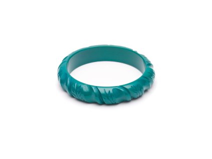 HEAB19 10M Midi Jade Green Fakelite Bangle