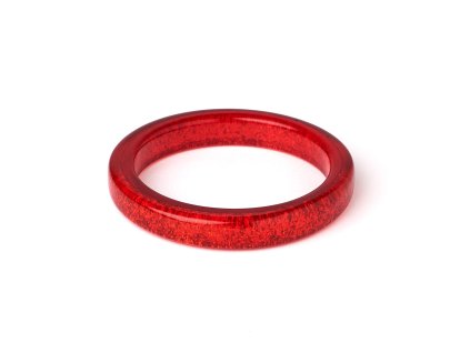 SplendetteDiscoJewelleryNewRedGlitterBangle