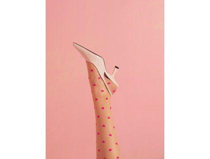 Punčochy Love Booster 15 den - růžové