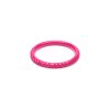 HEAB19 02S Narrow Iris Pink Heavy Carve Fakelite Bangle