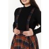 SophieSkirtwithbraces Navy RustCheckDetail