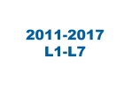 2011 - 2017 L1-L7