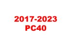 2017 - 2023 PC40