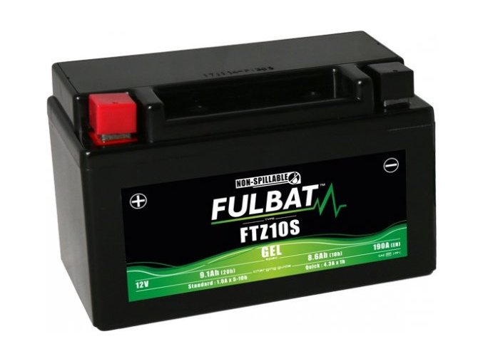 Gelový akumulátor FULBAT FTZ10S GEL (YTZ10S)