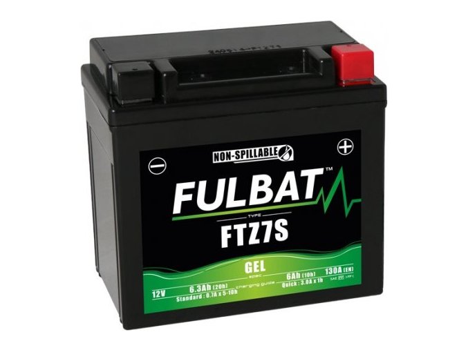 Gelový akumulátor FULBAT FTZ7S (YTZ7S)