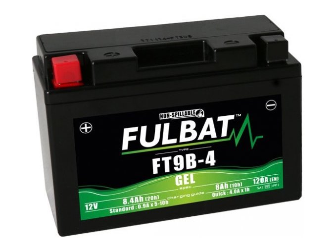 Gelový akumulátor FULBAT FT9B 4 (YT9B 4)