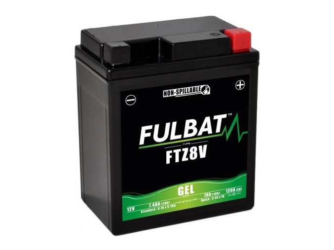 Gelový akumulátor FULBAT FTZ8V (YTZ8V)