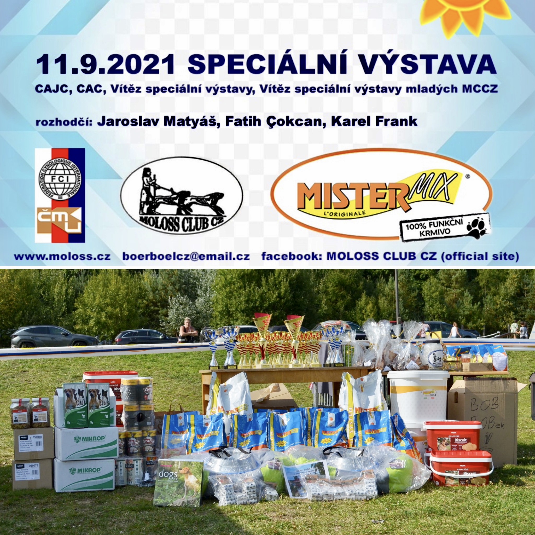 Moloss Club CZ - Speciální výstava - Zbraslav - 11.9.2021