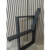 Kovové nohy k lavici  70x43 cm loft industria,