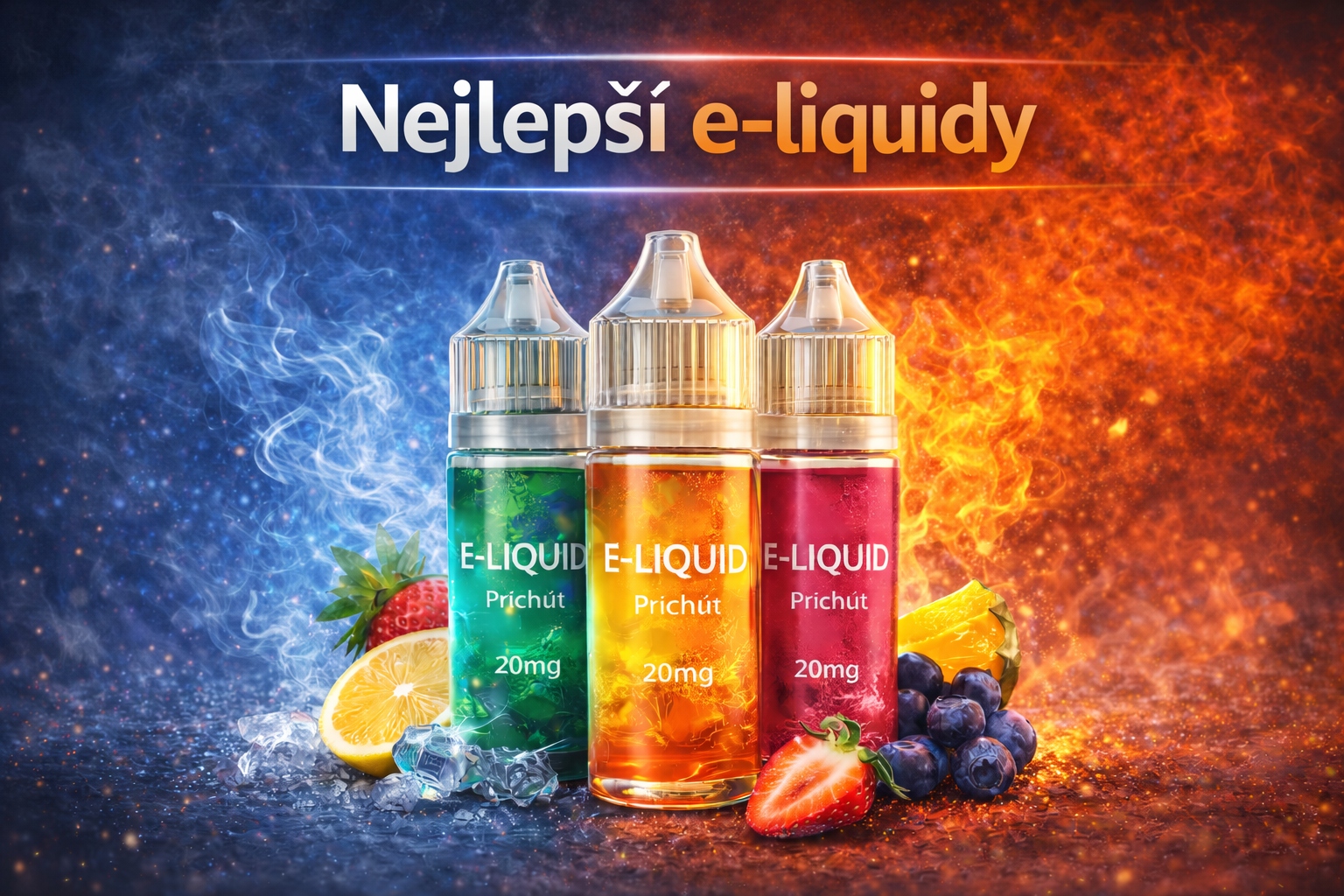 Nejlepší příchutě e-liquidů 2026: jak vybrat liquid, který vás neomrzí po pár dnech