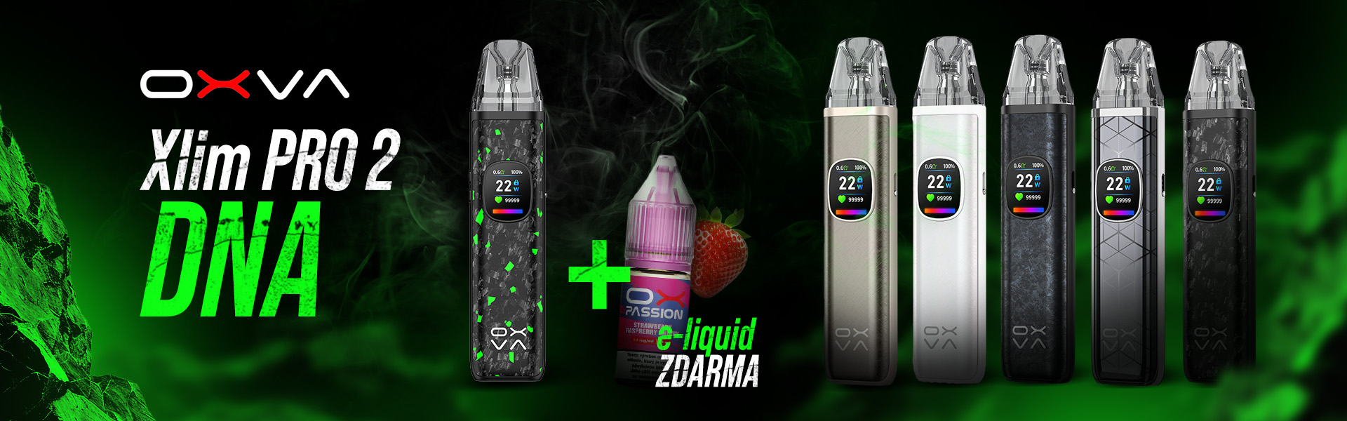 OXVA Xlim Pro 2 DNA – prémiový pod s presným chodom a čistou chuťou