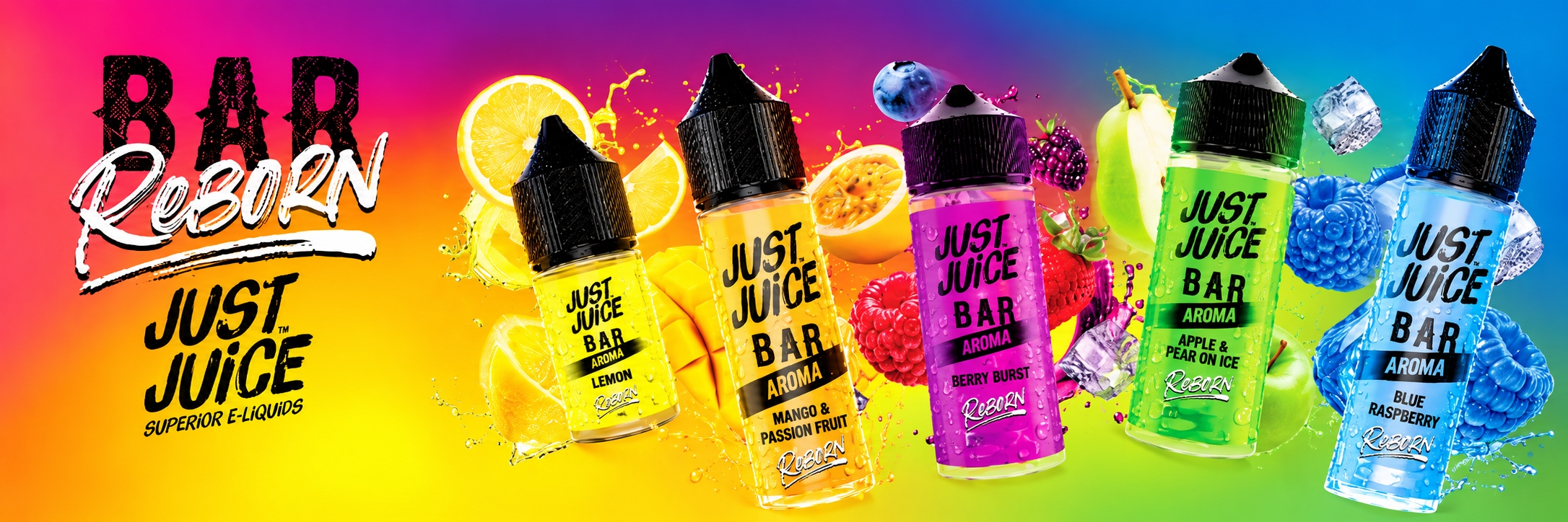 Just Juice REBORN – longfill příchutě do e-cigarety
