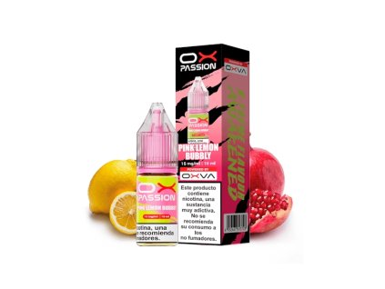 Oxva OX Passion Salts Pink Lemon Bubbly 10ml (Nikotín: 15 mg, Příchuť ovocná)