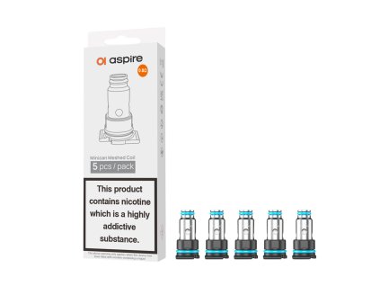Aspire Minican Mesh Coil 0.8 ohm (5 ks/bal.) (Balenie 5 ks, Odpor 0.8 ohm)