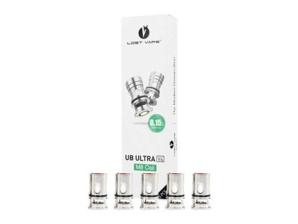 Lost Vape Ultra Boost Coil V4 (5 ks/bal.) (Balenie 5 ks, Odpor 0.15 ohm)