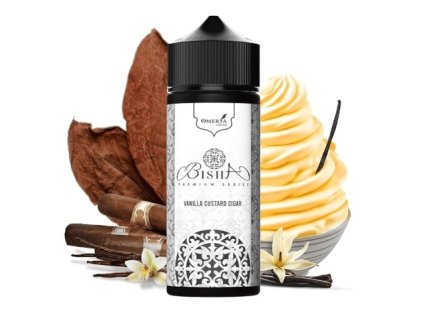 7265 7265 7265 omerta bisha vanilla custard cigar longfill 30 ml