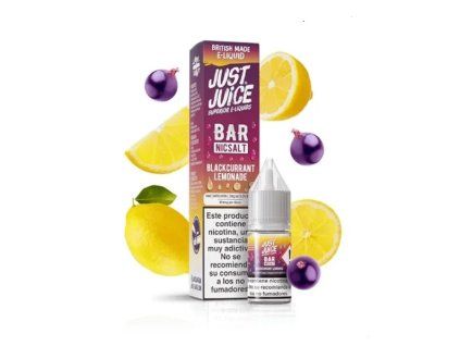 Just Juice Bar Salts Blackcurrant Lemonade 10 ml (Nikotín: 20 mg)