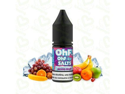 OhF! Salts Ice Mixed Fruit liquid 10 ml – 20 mg (Nikotín: 20 mg)